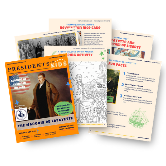 Lafayette's Return Tour 4-Activity Book Collector Set