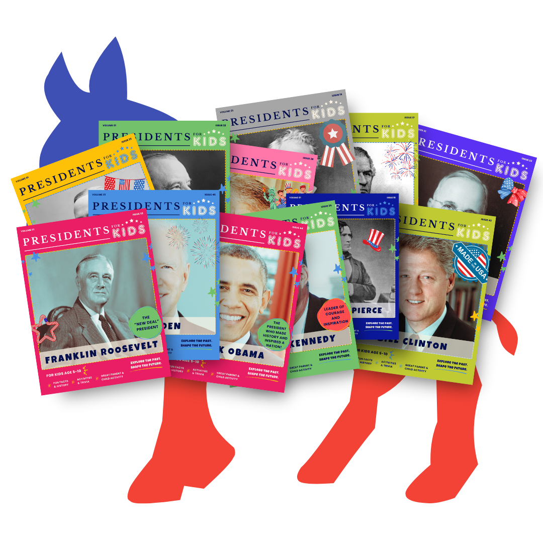 Democrat Presidents Activity Books
