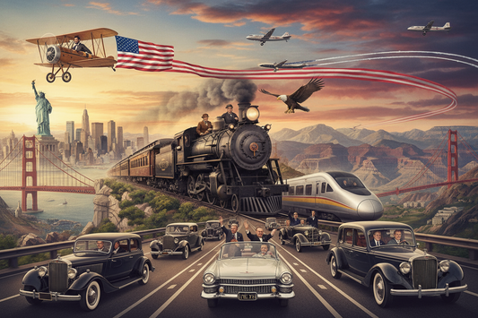 Trailblazing Rides: 10 Fun Facts About the First Presidents to Use New Forms of Transportation
