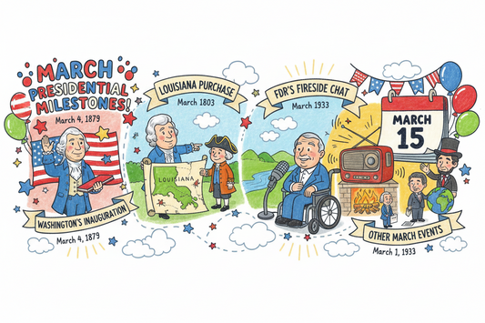 Major Presidential History Events That Happened in March – A Springtime History Blast!