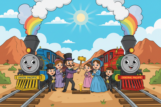 The Golden Spike: Connecting America by Railroad on May 10