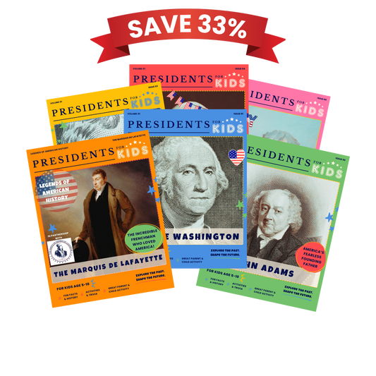 Lafayette and Founding Fathers 6-Activity Book Collector Set