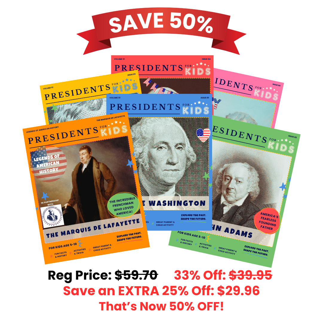 Lafayette and Founding Fathers 6-Activity Book Collector Set ...