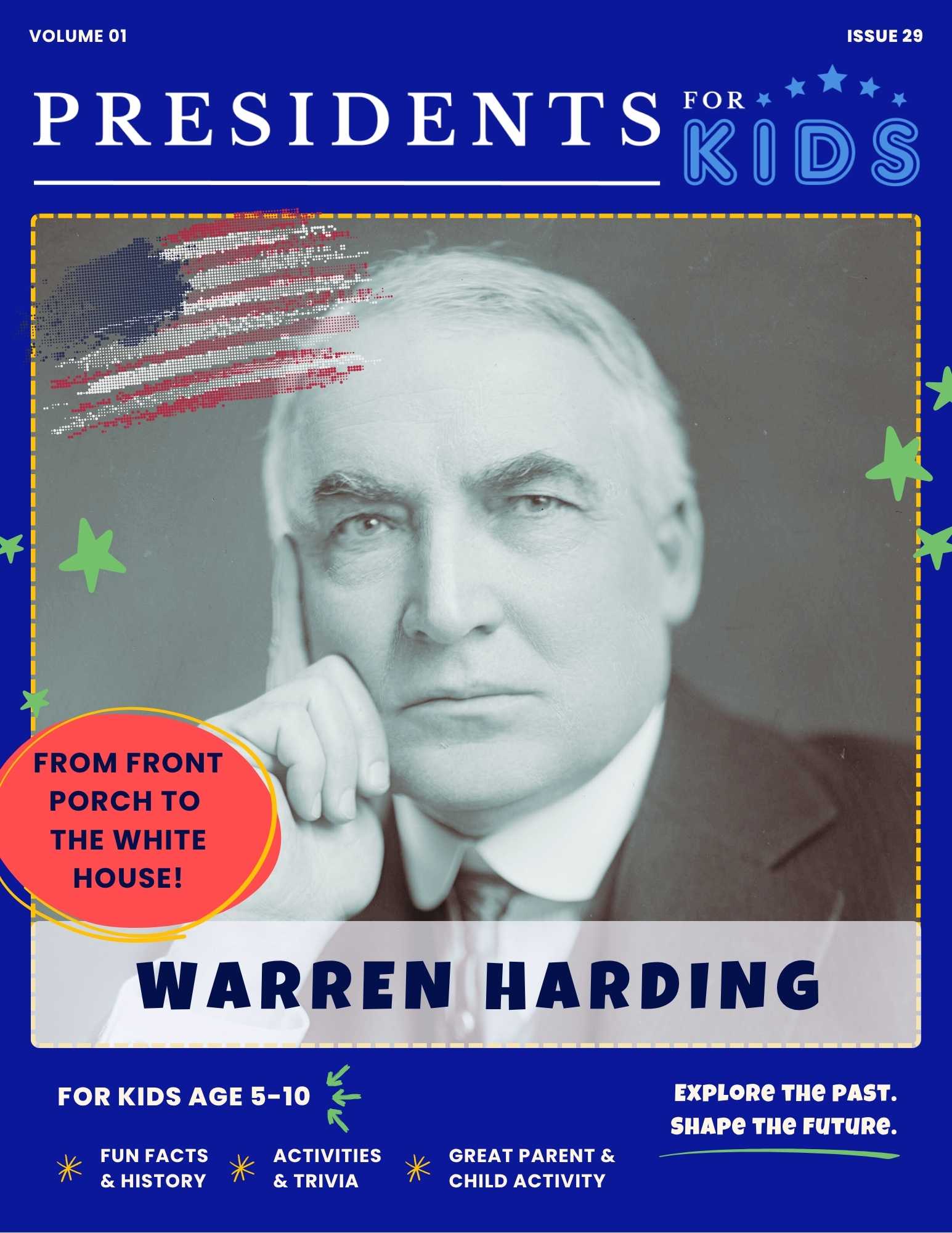President Warren Harding Book For Kids – Presidents For Kids