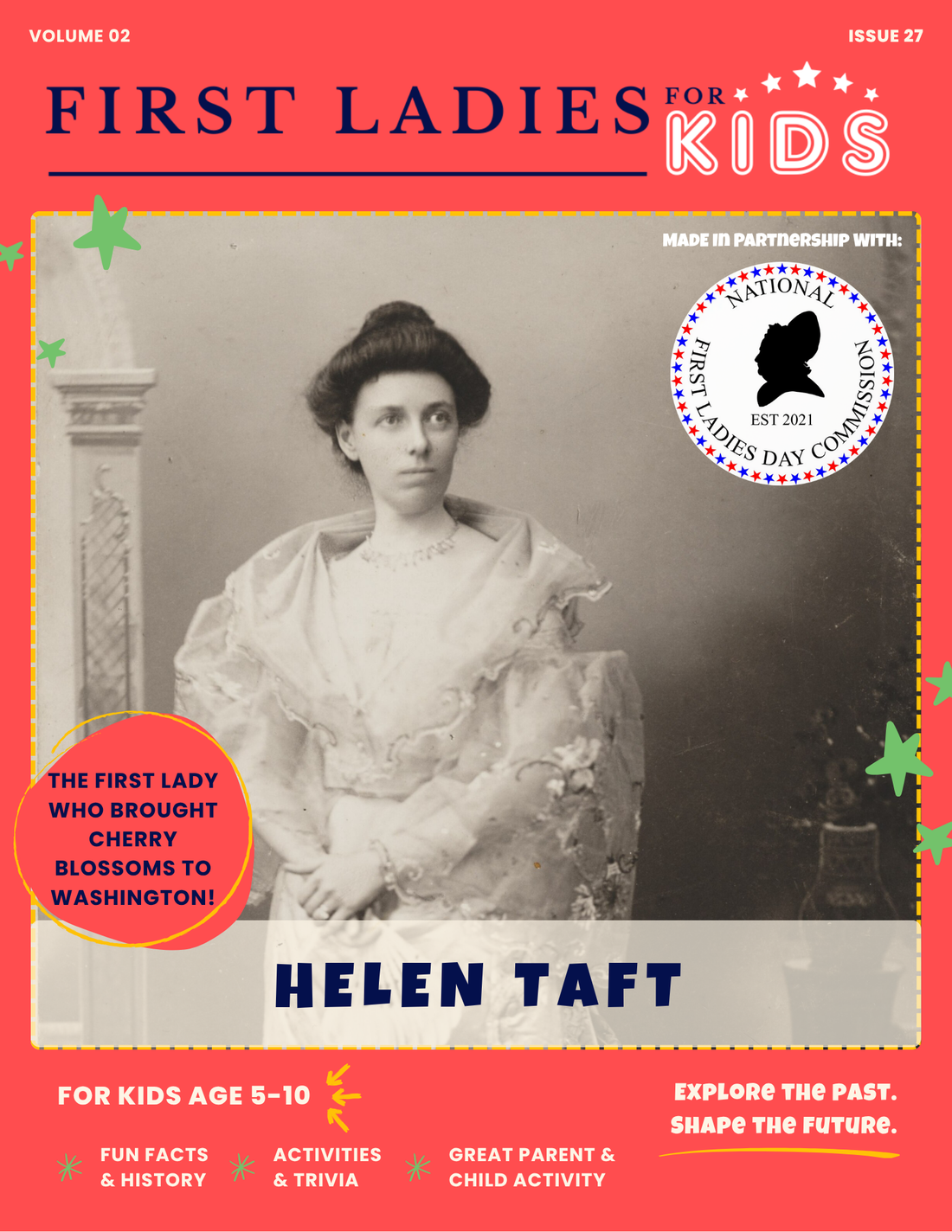 First Lady Helen Taft – Presidents For Kids