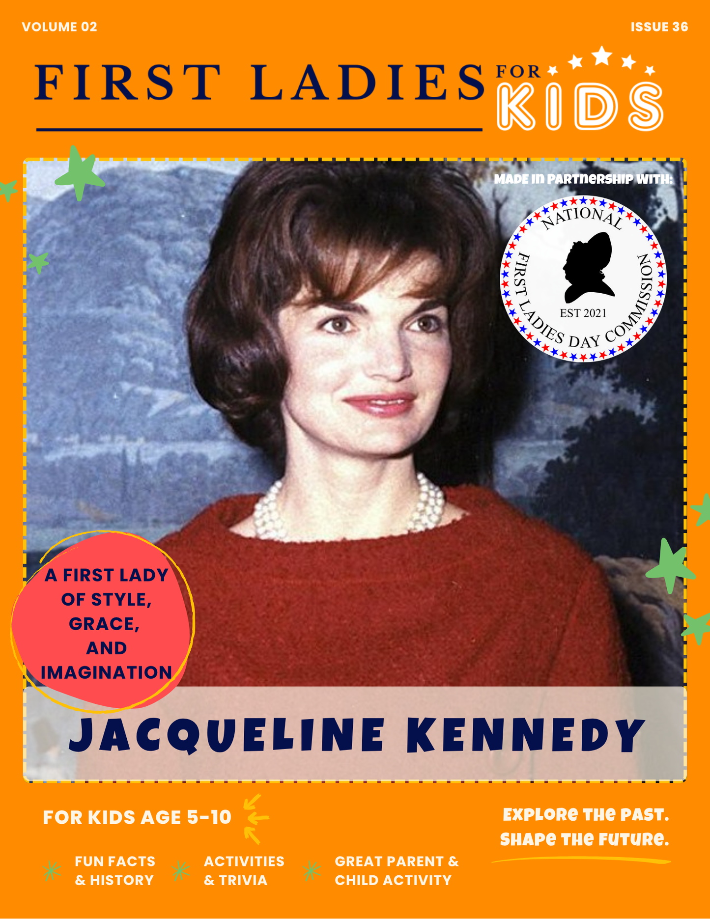 First Lady Jacquelyn Kennedy