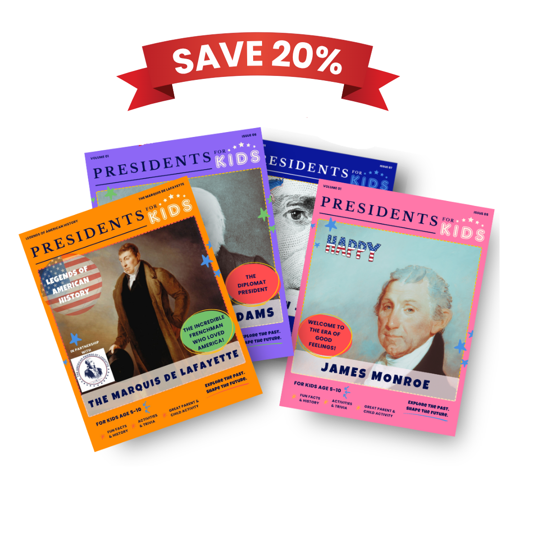 Lafayette's Return Tour 4-Activity Book Collector Set