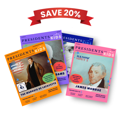 Lafayette's Return Tour 4-Activity Book Collector Set