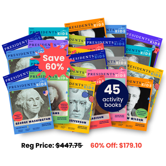 Ultimate Presidential Collectors Set - All 45 Activity Books