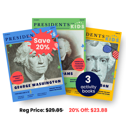 The First 3 Presidents Collectors Set