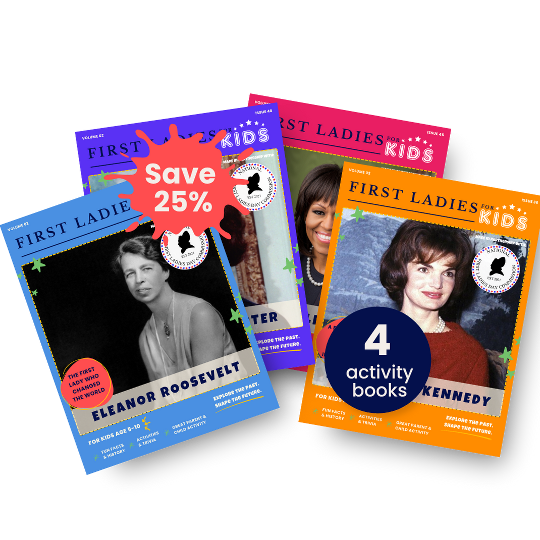 First Lady Activity Books – Presidents For Kids