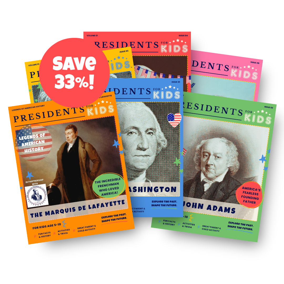 Lafayette and Founding Fathers 6-Activity Book Collector Set