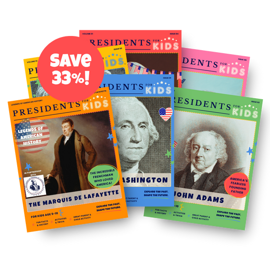 Lafayette and Founding Fathers 6-Activity Book Collector Set