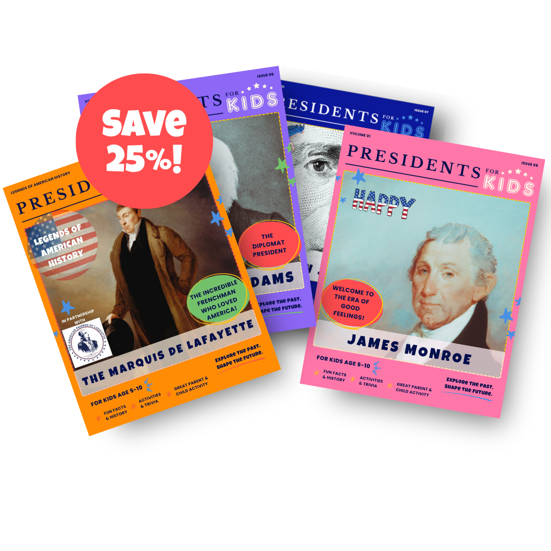 Lafayette's Return Tour 4-Activity Book Collector Set