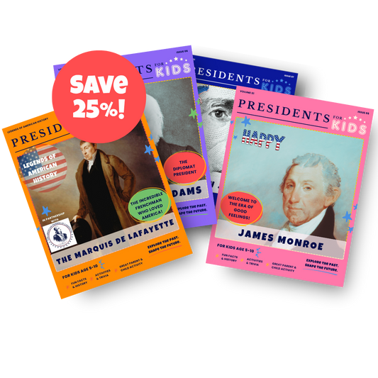 Lafayette's Return Tour 4-Activity Book Collector Set