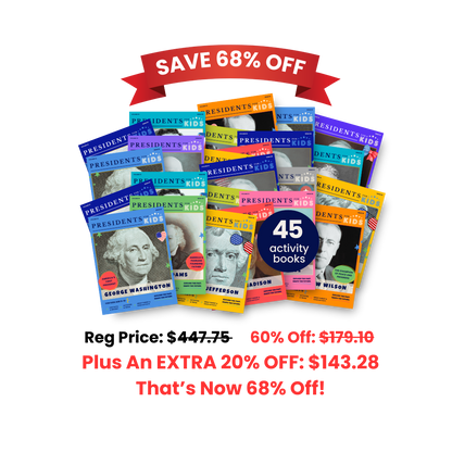 Ultimate Presidential Collectors Set - All 45 Activity Books