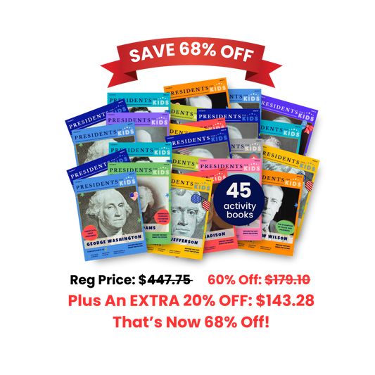 Ultimate Presidential Collectors Set - All 45 Activity Books