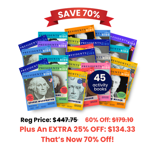 Ultimate Presidential Collectors Set - All 45 Activity Books