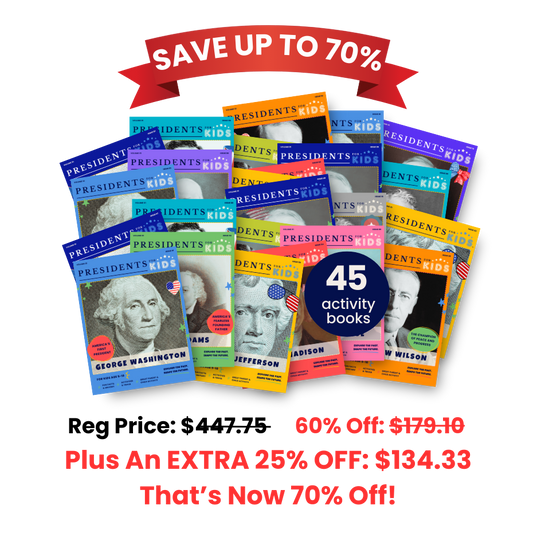 Ultimate Presidential Collectors Set - All 45 Activity Books