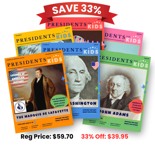 Lafayette and Founding Fathers 6-Activity Book Collector Set